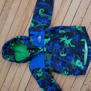 North Face rain shell.